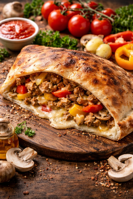 Calzone Shoarma Speciaal