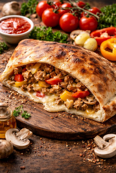 Calzone Shoarma Speciaal