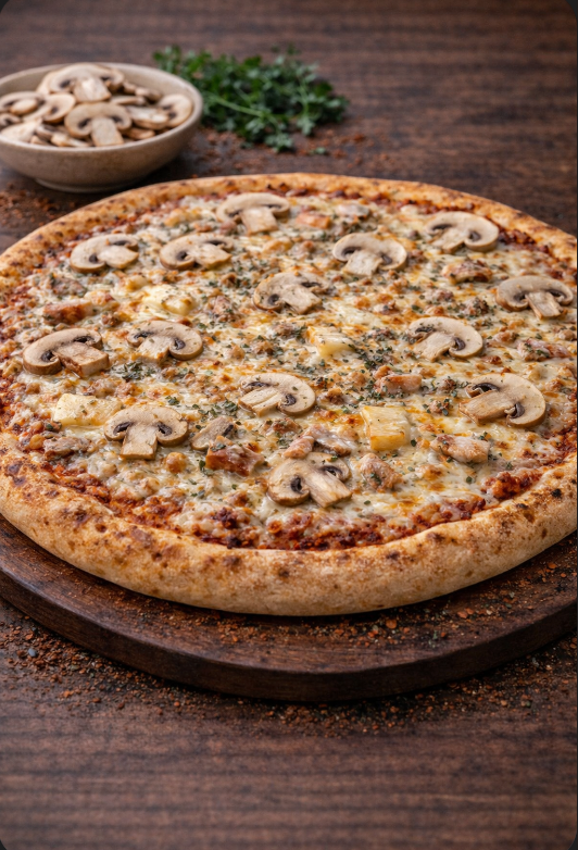 Pizza Funghi – champignons